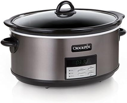 8 Quart Programmable Slow Cooker with Auto Warm - Curated Catalog K9