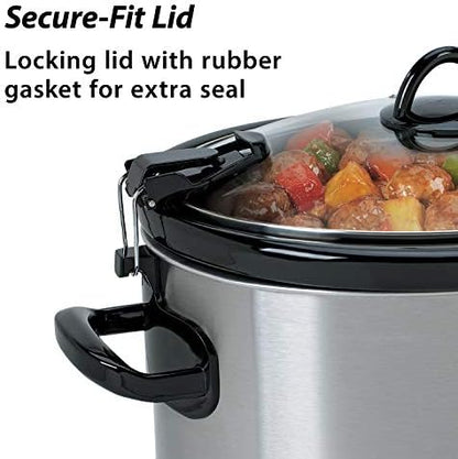 Cook & Carry 6 Quart Portable Slow Cooker - Curated Catalog A3
