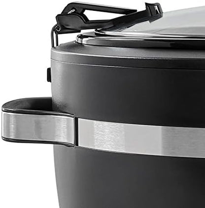 Thermoshield 6 Quart Slow Cooker with Carry Handles - Curated Catalog A5