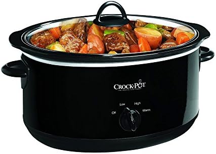 8 Quart Manual Slow Cooker – Black - Curated Catalog I5