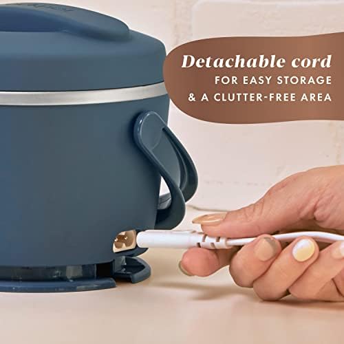 Electric Lunch Box Food Warmer 20oz – Faded Blue - Curated Catalog B1