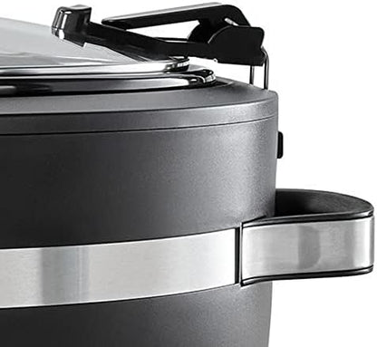 Thermoshield 6 Quart Slow Cooker with Carry Handles - Curated Catalog A5