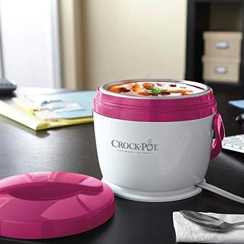 Lunch Crock Portable Food Warmer 20oz – Pink - Curated Catalog B0