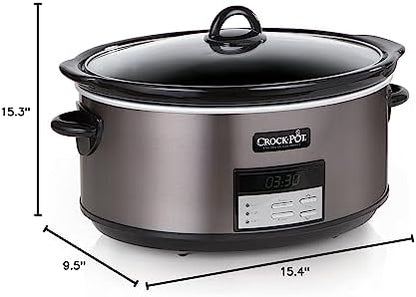 8 Quart Programmable Slow Cooker with Auto Warm - Curated Catalog K9