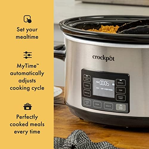 7 Quart Portable Programmable Slow Cooker with Timer - Curated Catalog Z2