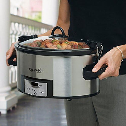Cook & Carry 6 Quart Programmable Slow Cooker - Curated Catalog G9