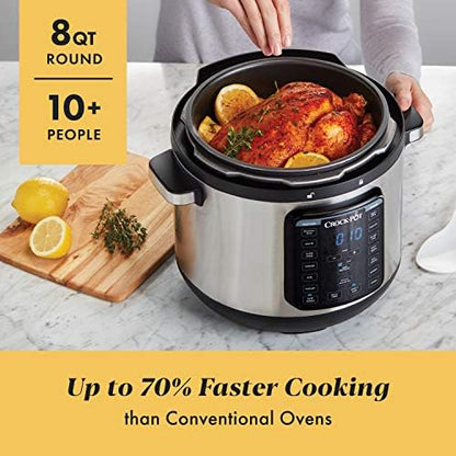 8 Quart Express Crock Multi-Use Pressure Cooker - Curated Catalog U3