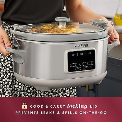 7 Quart Programmable Cook & Carry Slow Cooker - Curated Catalog G3