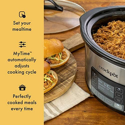 MyTime 6 Quart Programmable Slow Cooker - Curated Catalog D2