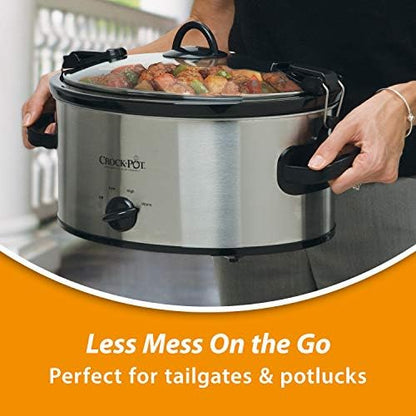 Cook & Carry 6 Quart Portable Slow Cooker - Curated Catalog A3