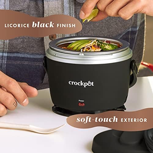 Electric Lunch Box Food Warmer 20oz – Black - Curated Catalog J6