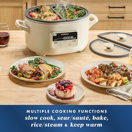 MultiMeal Multicooker with Programmable Slow Cooker - Curated Catalog S7