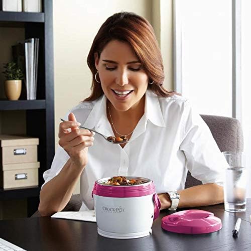 Lunch Crock Portable Food Warmer 20oz – Pink - Curated Catalog B0