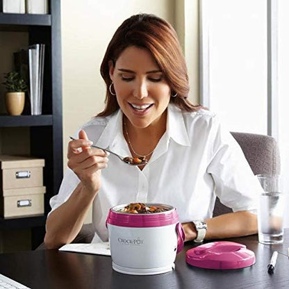 Lunch Crock Portable Food Warmer 20oz – Pink - Curated Catalog B0