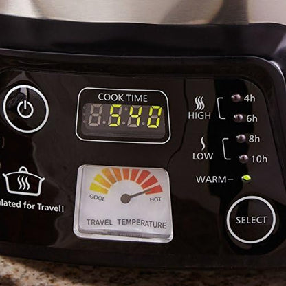 Cook & Carry 6 Quart Programmable Slow Cooker - Curated Catalog G9