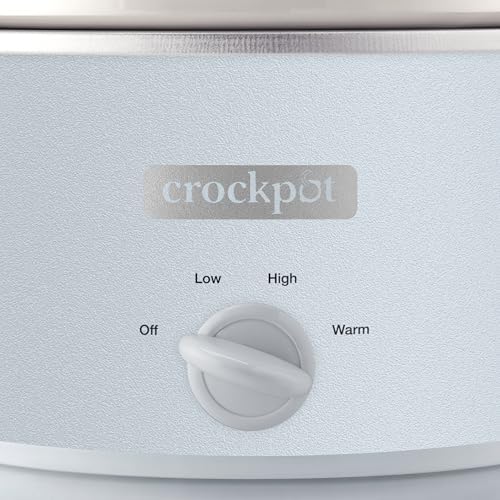 4.5 Quart Manual Slow Cooker – Macaroon Blue - Curated Catalog A2