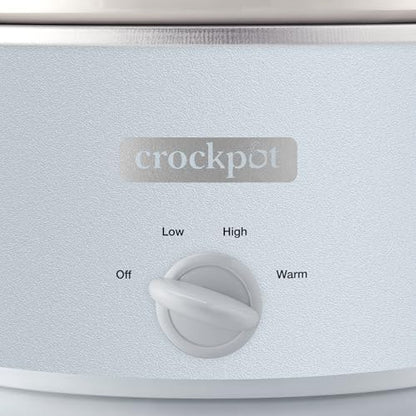 4.5 Quart Manual Slow Cooker – Macaroon Blue - Curated Catalog A2