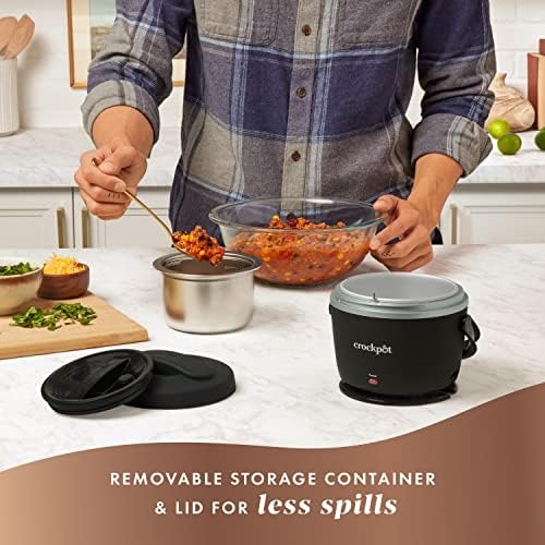 Electric Lunch Box Food Warmer 20oz – Black - Curated Catalog J6