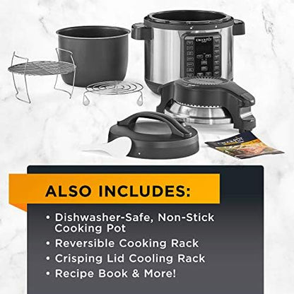 Express Crisp 8 Quart 10-in-1 Pressure Cooker - Curated Catalog X9