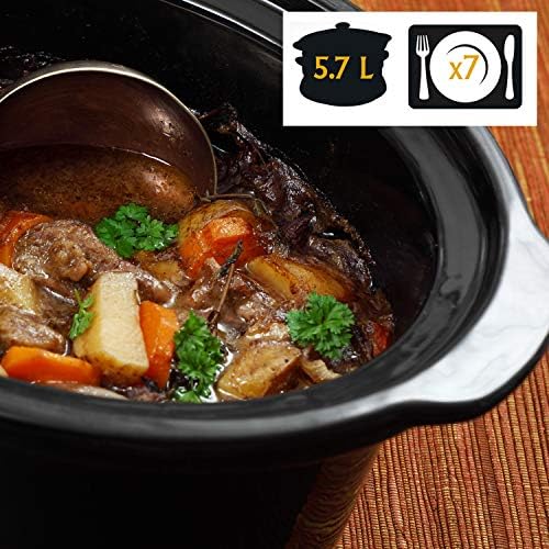 Cook & Carry 6 Quart Portable Slow Cooker - Curated Catalog A3
