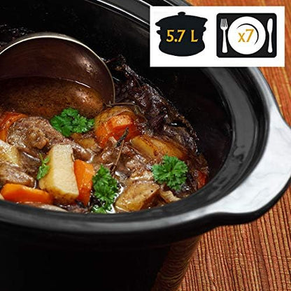 Cook & Carry 6 Quart Portable Slow Cooker - Curated Catalog A3