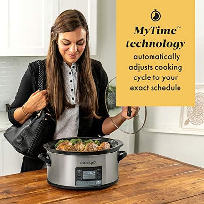 MyTime 6 Quart Programmable Slow Cooker - Curated Catalog D2