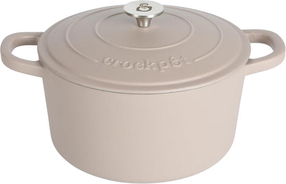 3 Quart Enameled Cast Iron Dutch Oven – Aqua - Curated Catalog D2