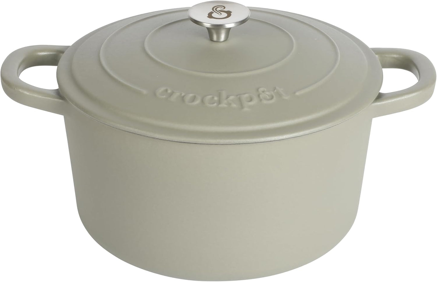 3 Quart Enameled Cast Iron Dutch Oven – Aqua - Curated Catalog Q0