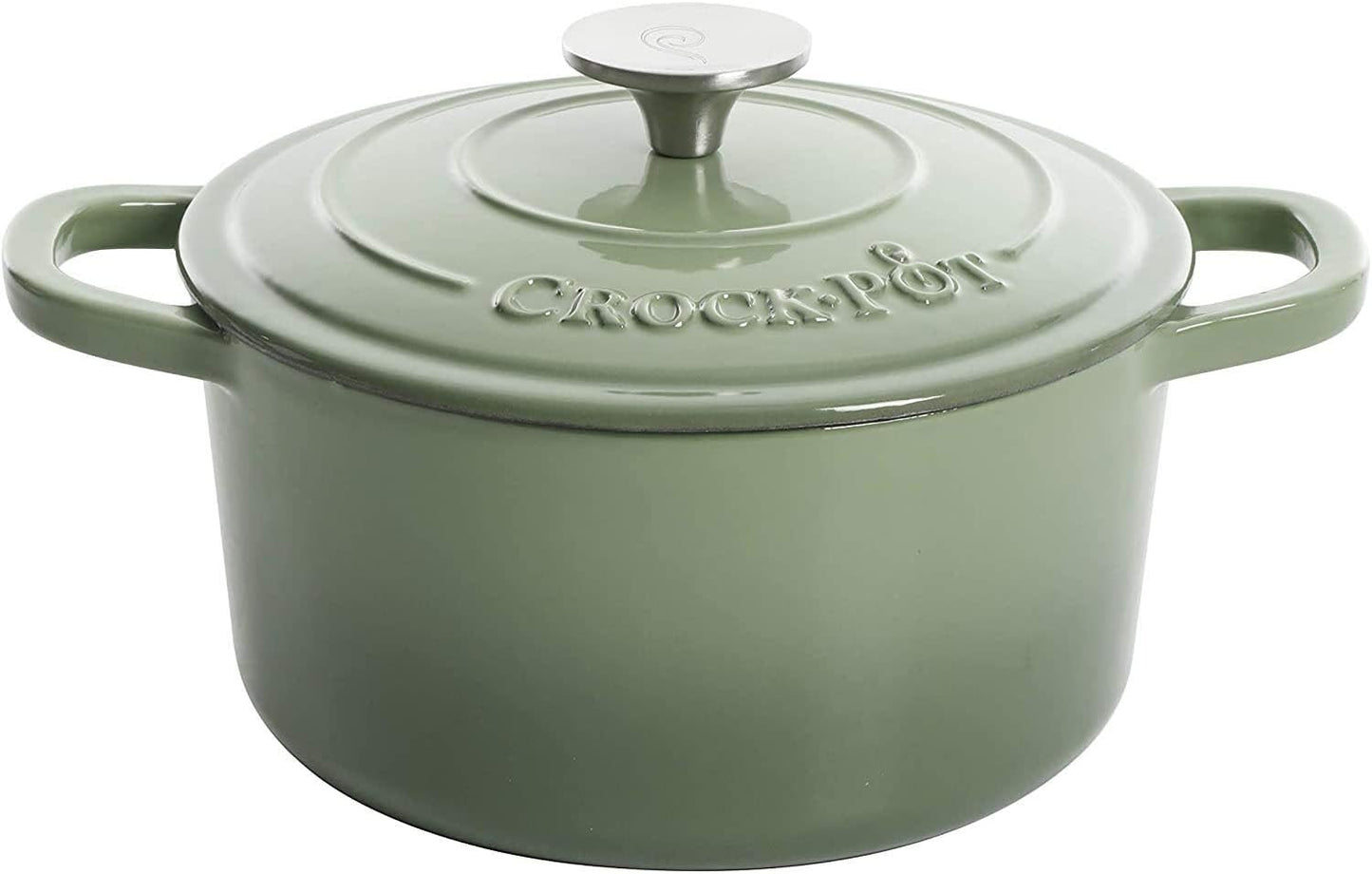 3 Quart Enameled Cast Iron Dutch Oven – Aqua - Curated Catalog D2