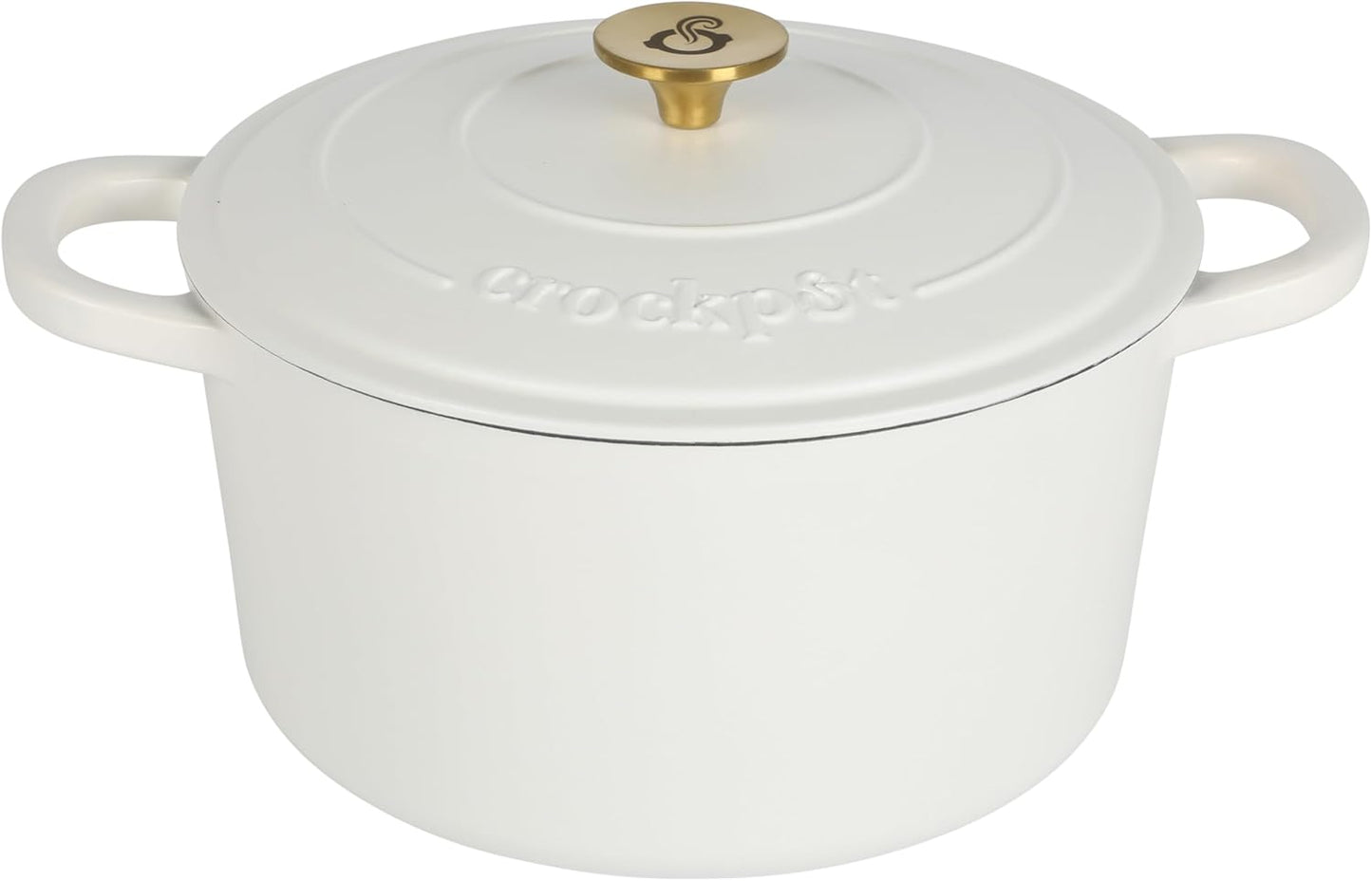 3 Quart Enameled Cast Iron Dutch Oven – Aqua - Curated Catalog D2
