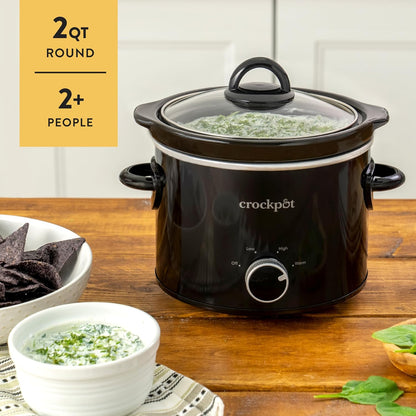 2 Quart Mini Slow Cooker – Classic Compact Cooker - Curated Catalog V5