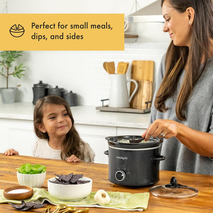 2 Quart Mini Slow Cooker – Classic Compact Cooker - Curated Catalog V5